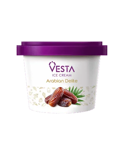 Vesta Arabian Delite 100ml ice cream cup